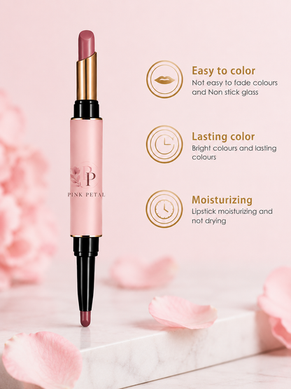 Pink Petal Lip Liner & LipStick