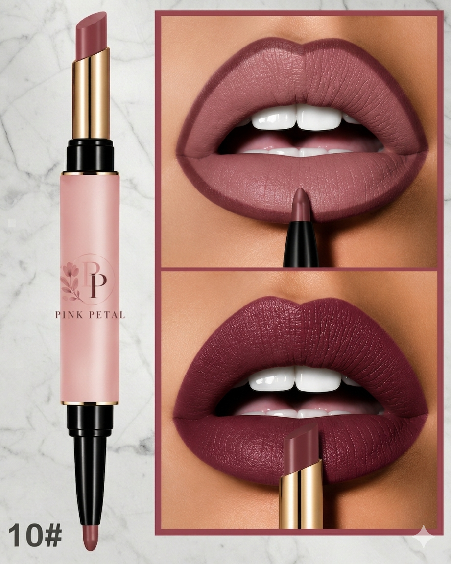 Pink Petal Lip Liner & LipStick