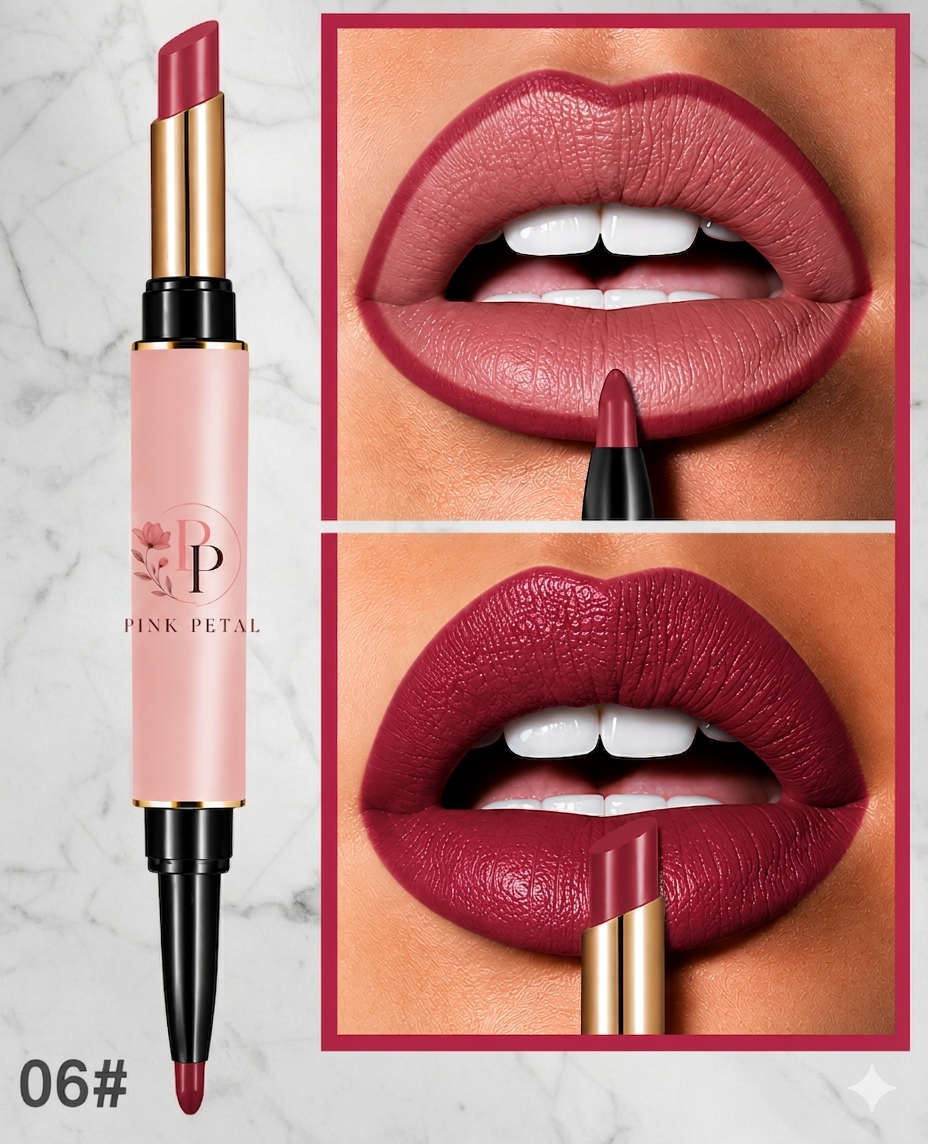 Pink Petal Lip Liner & LipStick