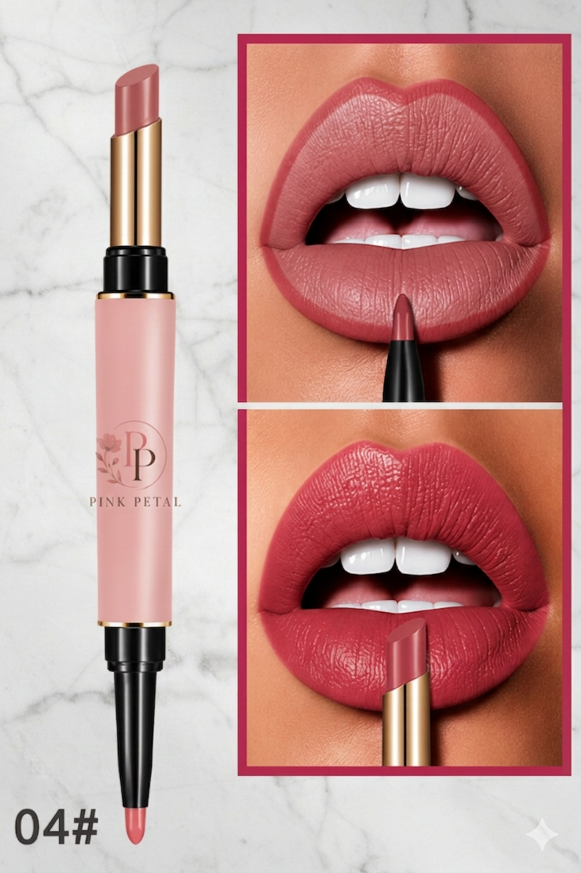 Pink Petal Lip Liner & LipStick