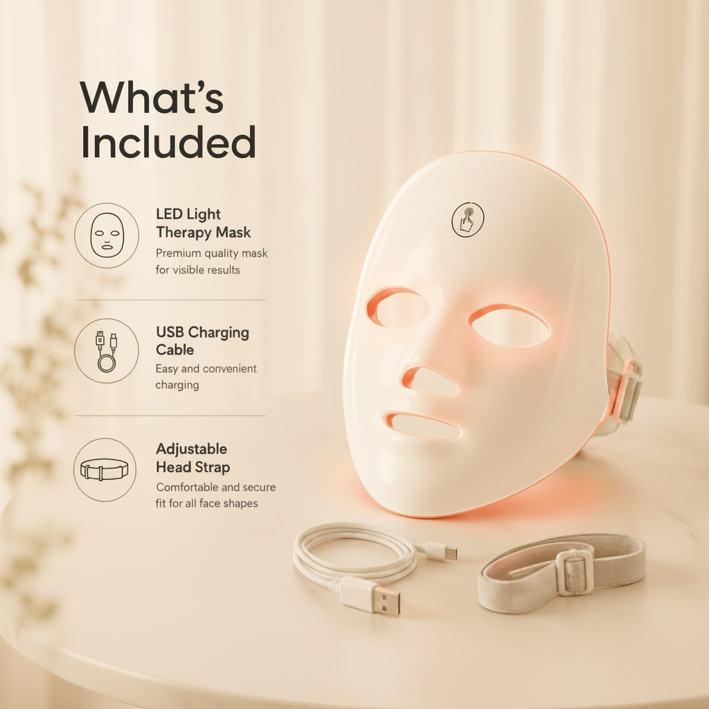 What's Included – Warm Red Glow